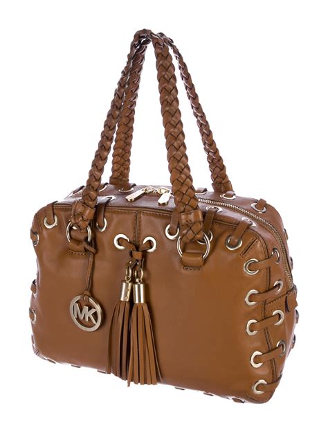 michael kors astor large satchel